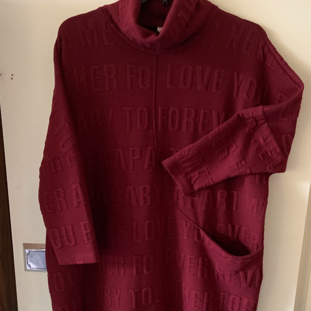BUYKUD oversized/maternity dress/tunic